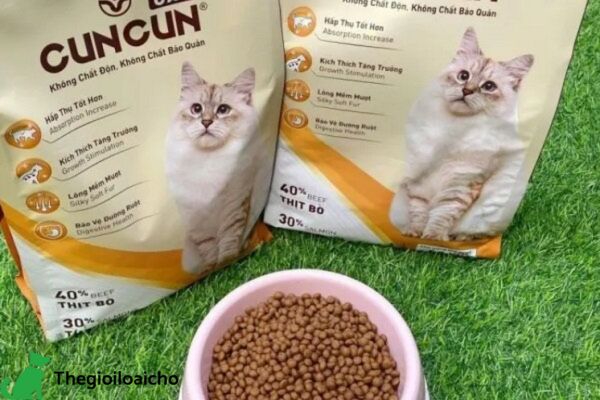 Hạt tăng cân cho mèo gầy CunCun Cat