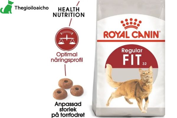 Royal Canin Fit là sự lựa chọn cho những chú mèo muốn có một chế độ ăn uống cân bằng