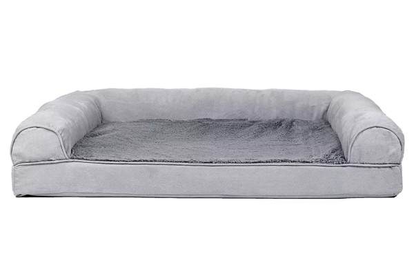 the-furhaven-sang trọng-ampamp-suede-chỉnh hình-sofa-giường cho chó