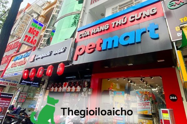 Pet Mart Khánh Hội chuỗi cửa hàng thú cưng giá cả hợp lí 